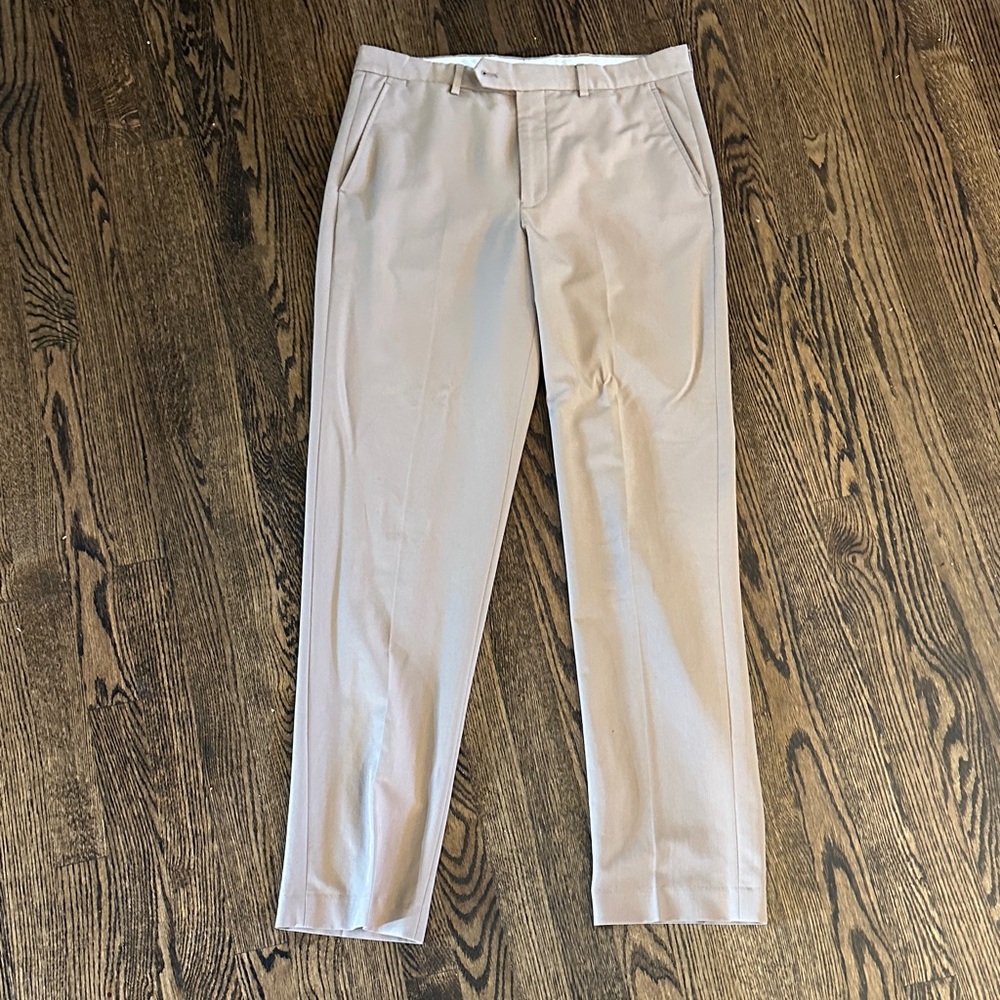 Men's Slim Dress Pants - tan